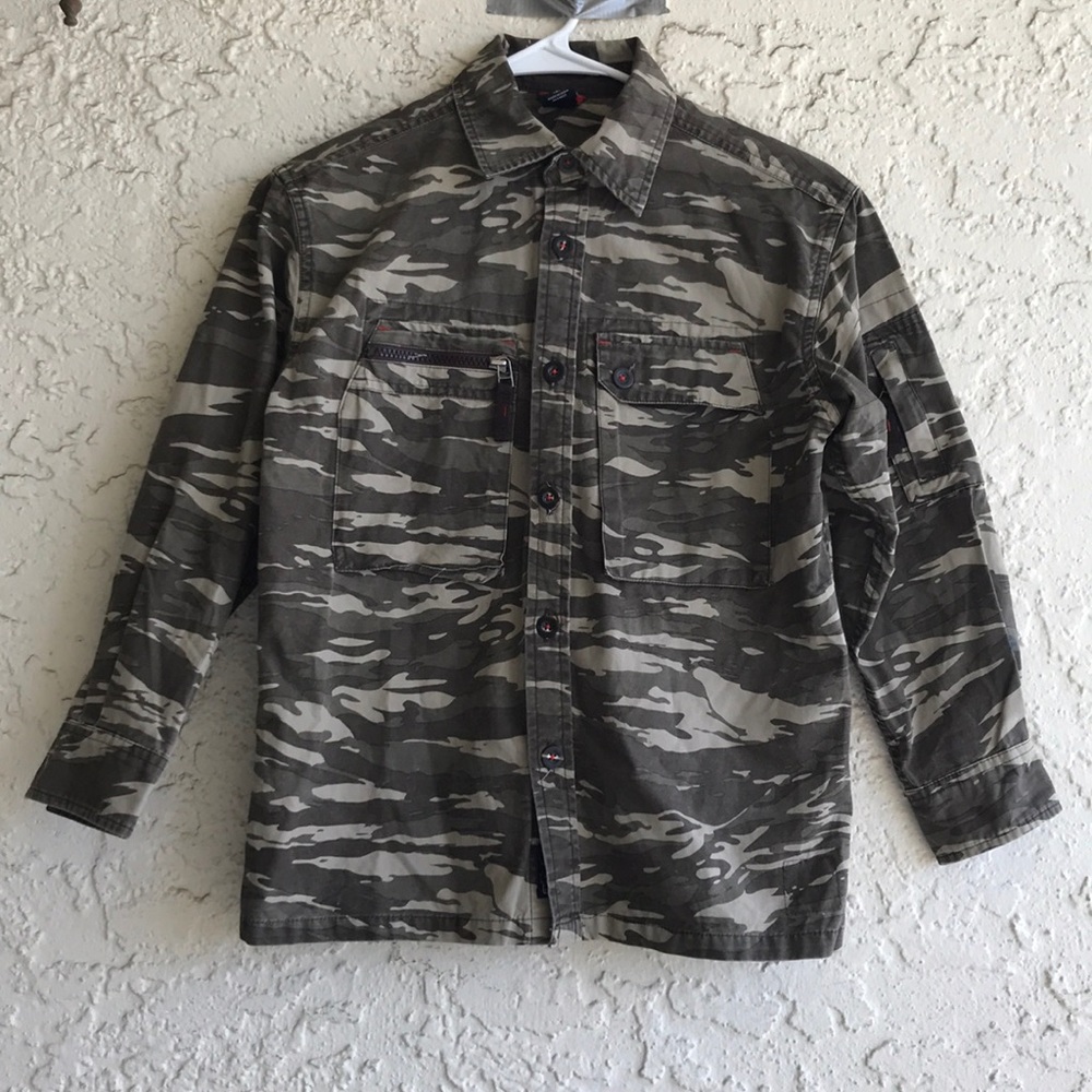 Gap Army Camo Print Jacket